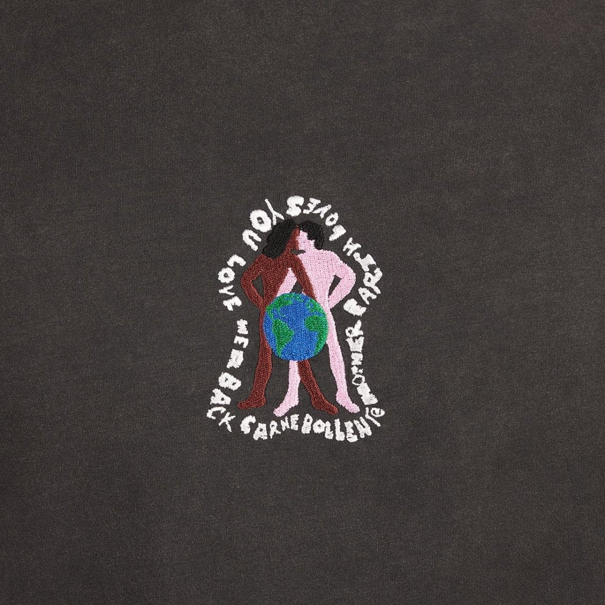 Carne Bollente Love Her Back Longsleeve (Schwarz) - Allike Store