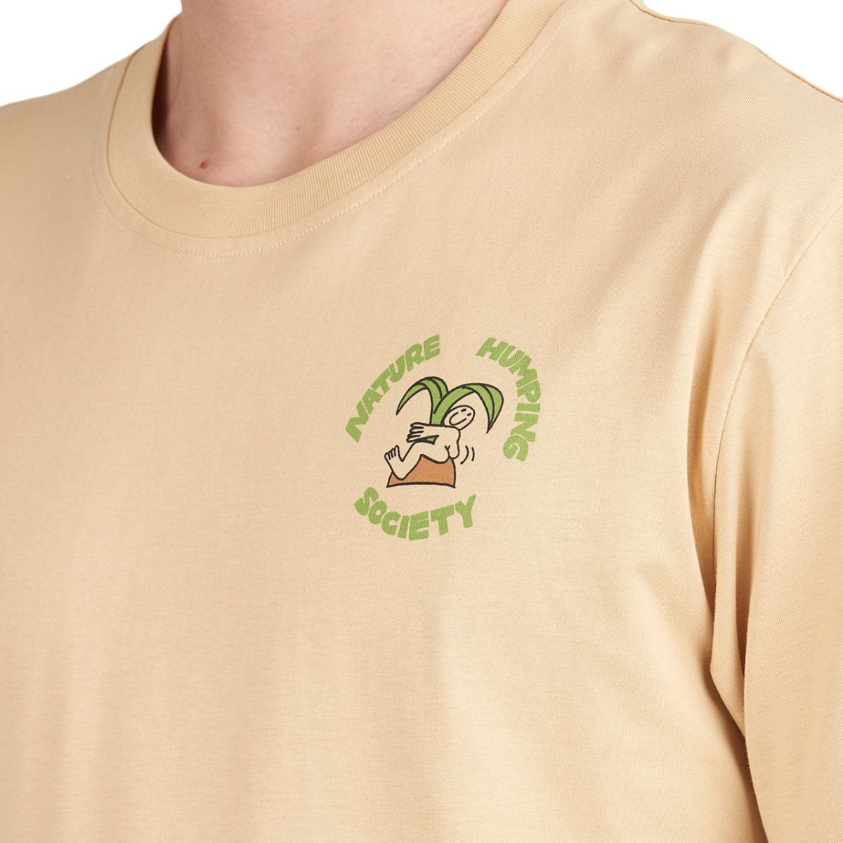 Carne Bollente Nature Humping Society T-Shirt (Beige) - Allike Store
