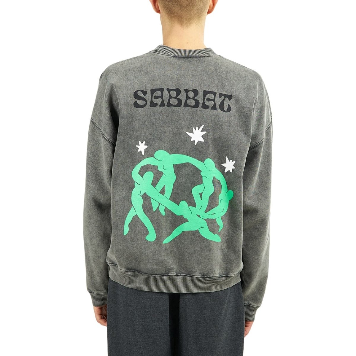 Carne Bollente Sabbat Longue Sweater (Schwarz) - Allike Store