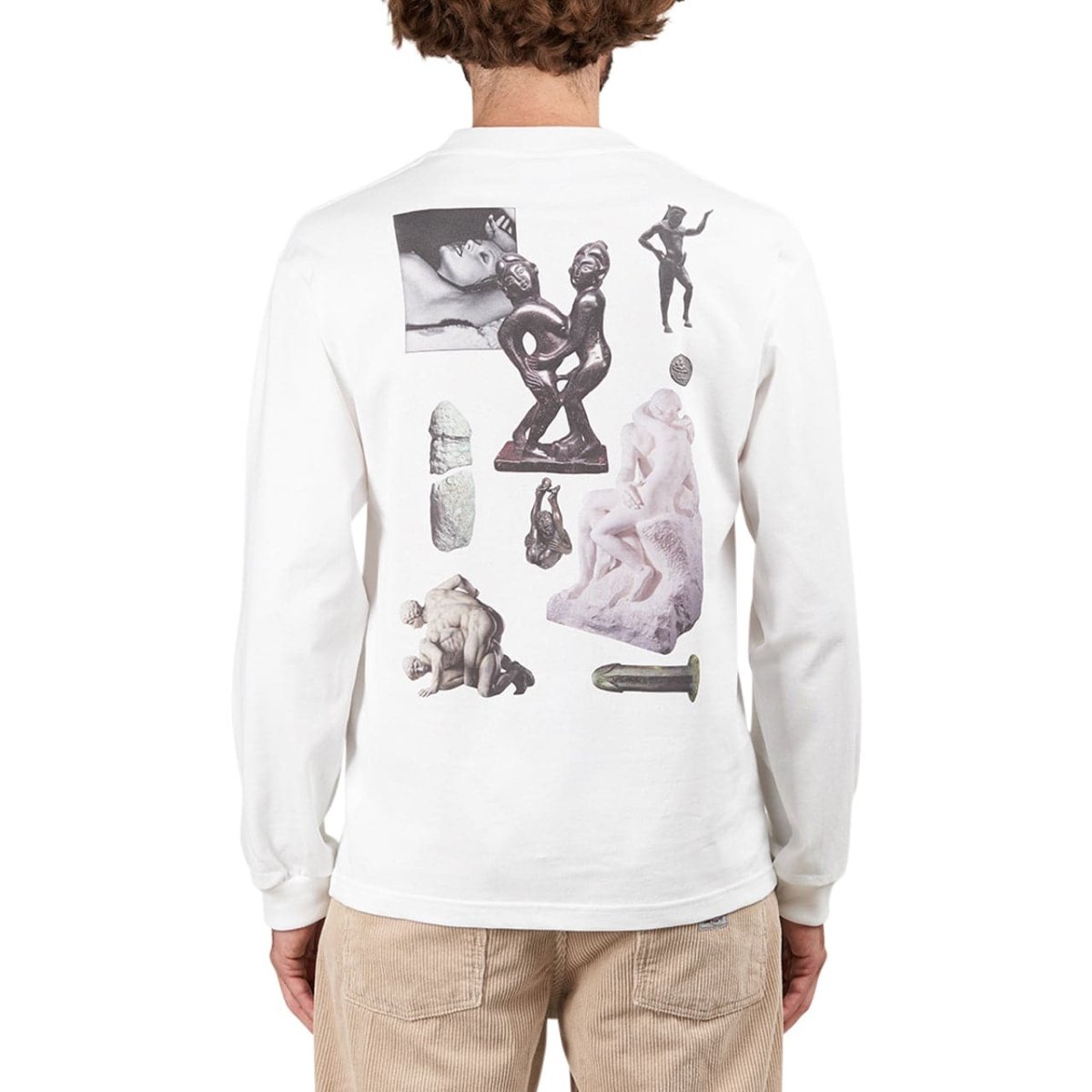 Carne Bollente Sexcavation Longsleeve (Weiß) - Allike Store