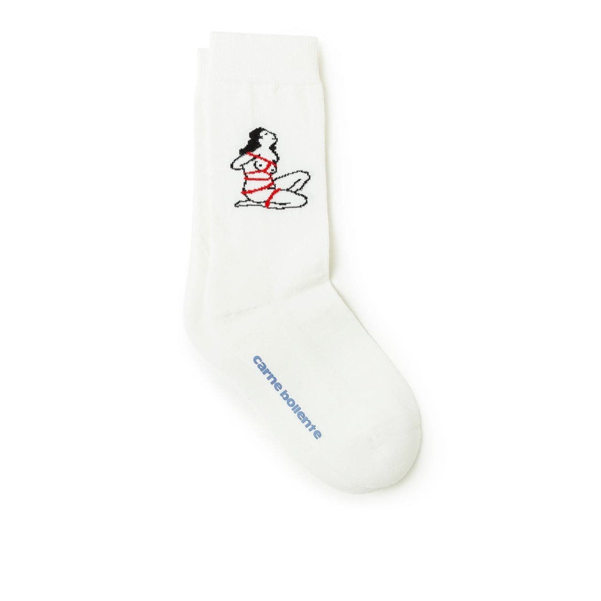 Carne Bollente Thight Night Socks (Weiß) - Allike Store