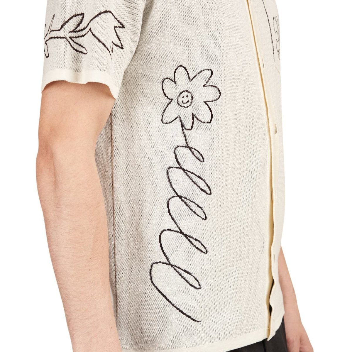 Carne Bollente Upside Down Shirt (Creme) - Allike Store