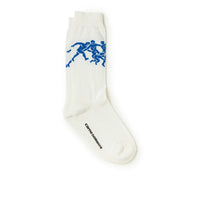 Carne Bollente Who Lies Beneath Socks (White)