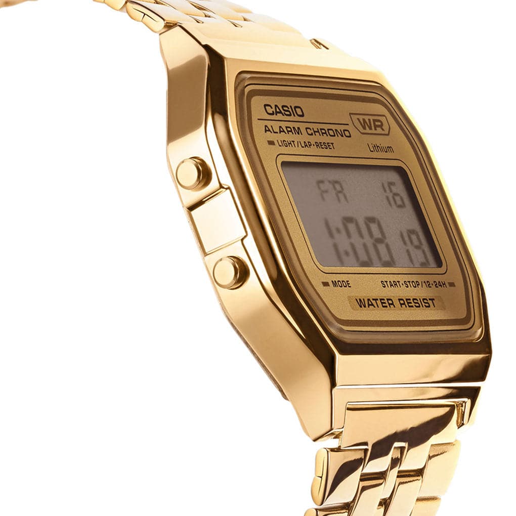 Casio A158WETG-9AEF (Gold) - Allike Store