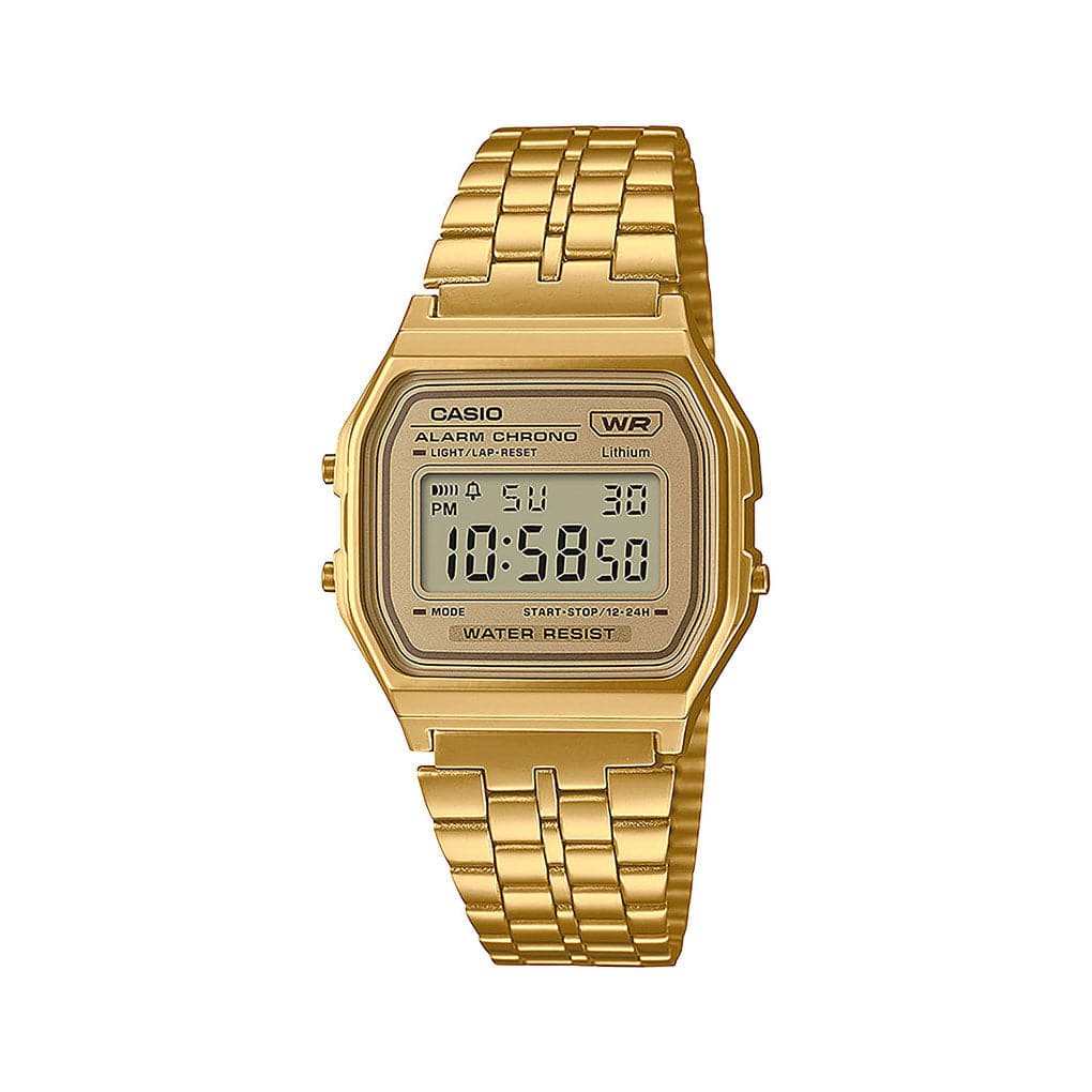 Casio A158WETG-9AEF (Gold) - Allike Store