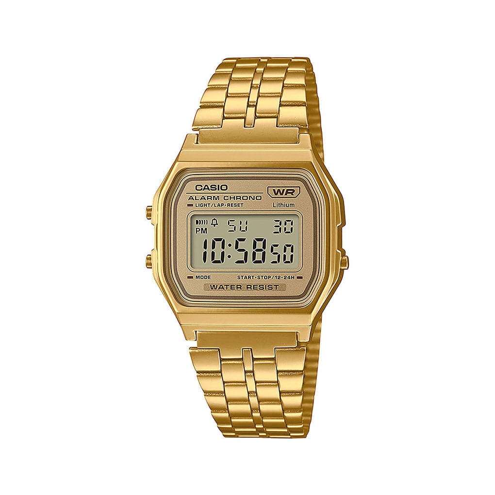 Casio A158WETG-9AEF (Gold)  - Allike Store