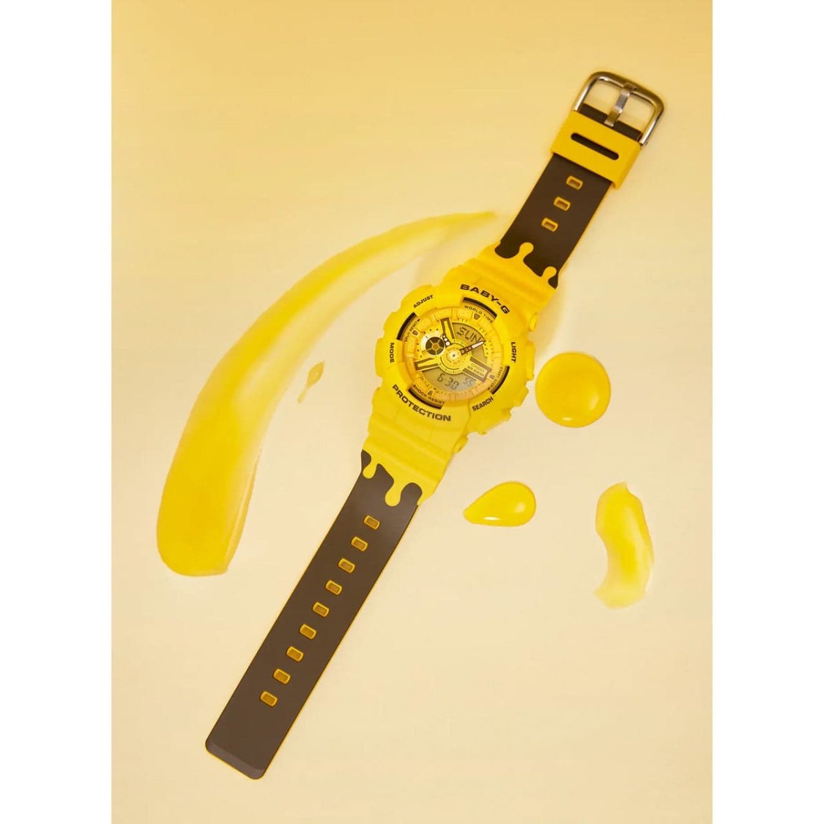 Casio Baby-G BA-110XSLC-9AER "Honey Drip" (Gelb)  - Allike Store