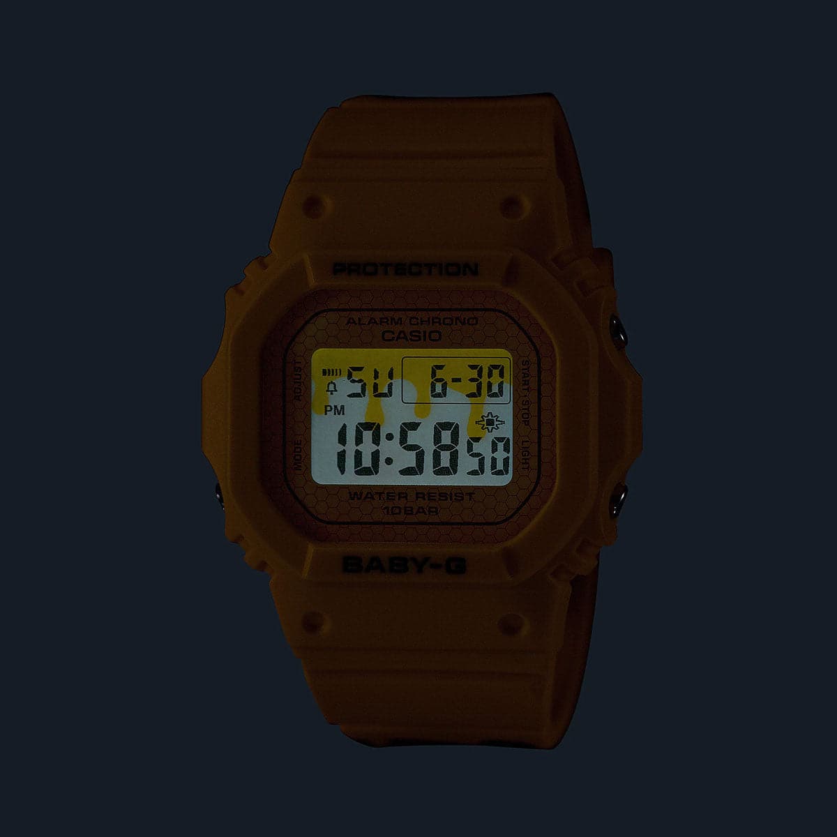 Casio Baby-G BGD-565SLC-9ER "Honey Drip" (Gelb) - Allike Store