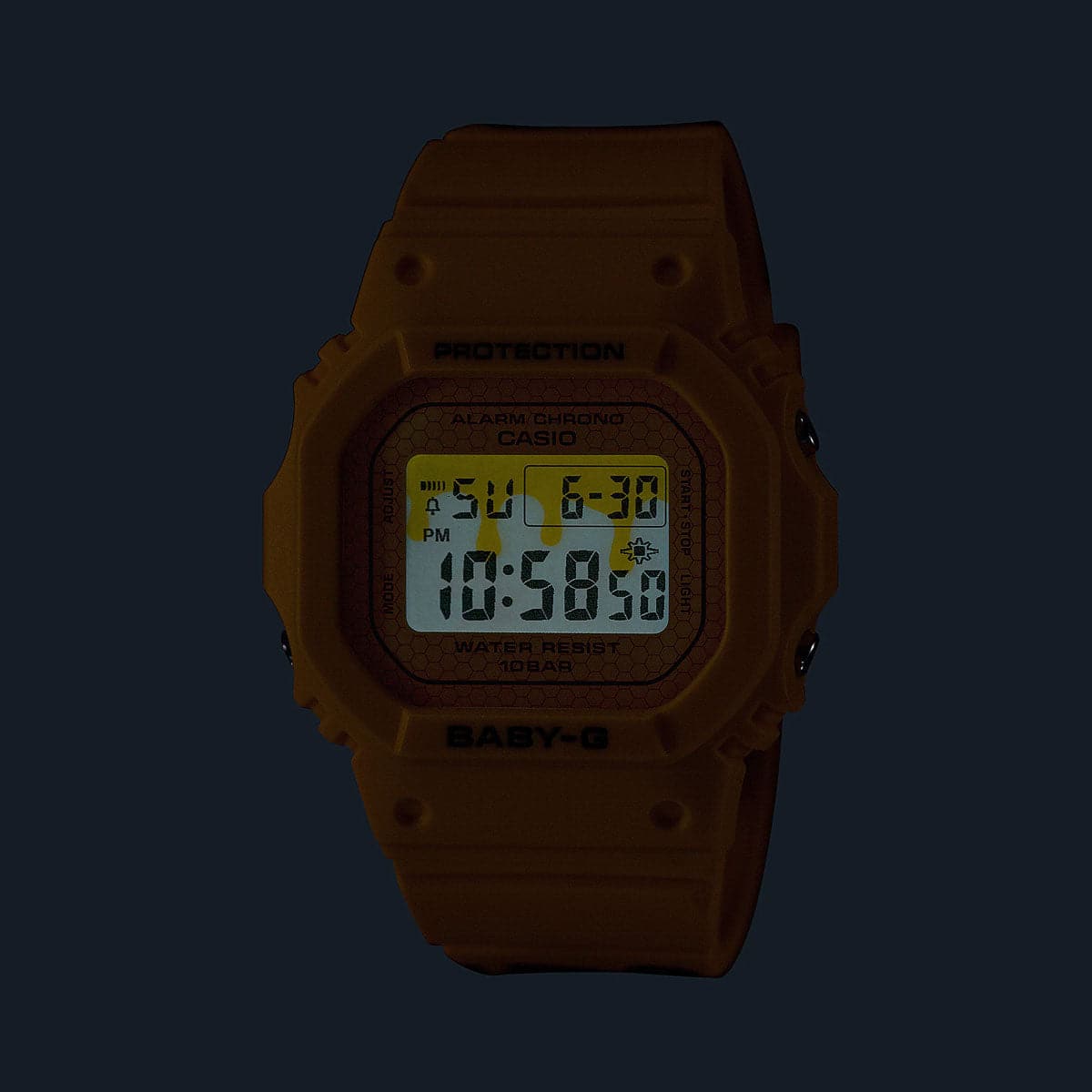 Casio Baby-G BGD-565SLC-9ER "Honey Drip" (Gelb)  - Allike Store