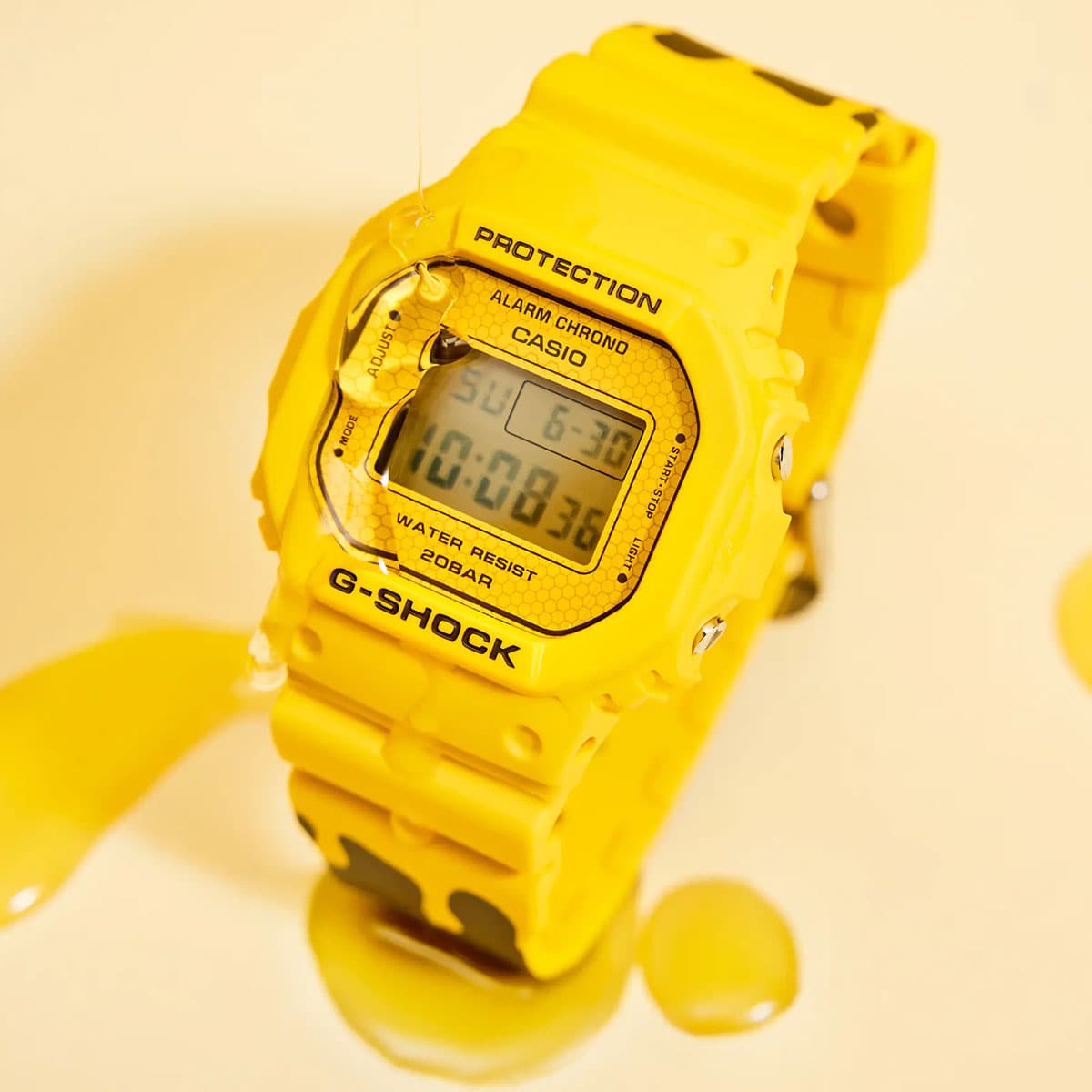 Casio G-Shock DW-5600SLC-9ER "Honey Drip" (Gelb)  - Allike Store