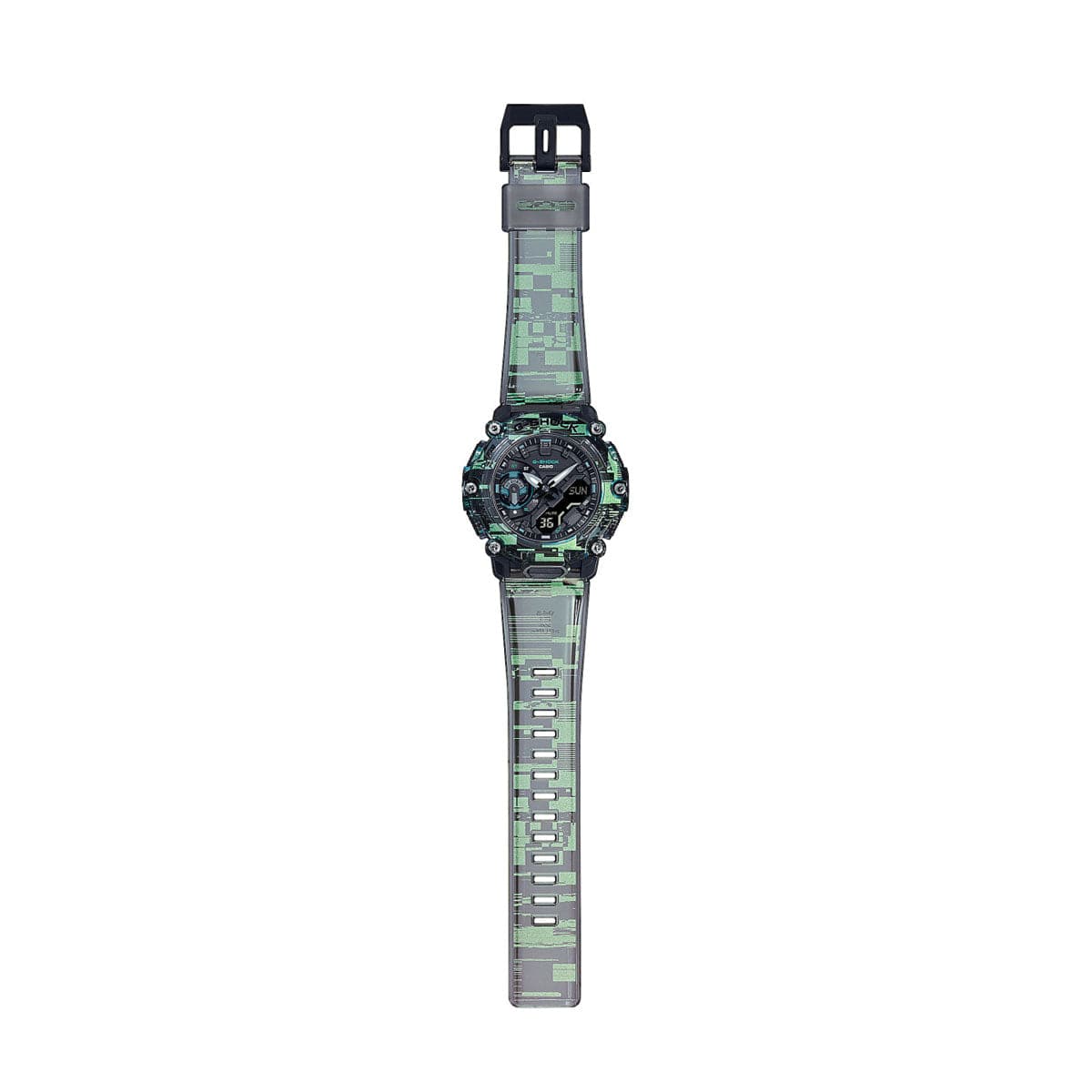 Casio G-Shock GA-2200NN-1AER (Grau / Grün) - Allike Store