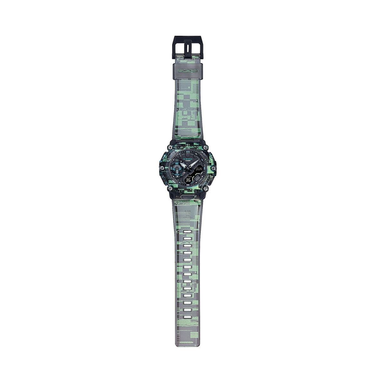 Casio G-Shock GA-2200NN-1AER (Grau / Grün)  - Allike Store