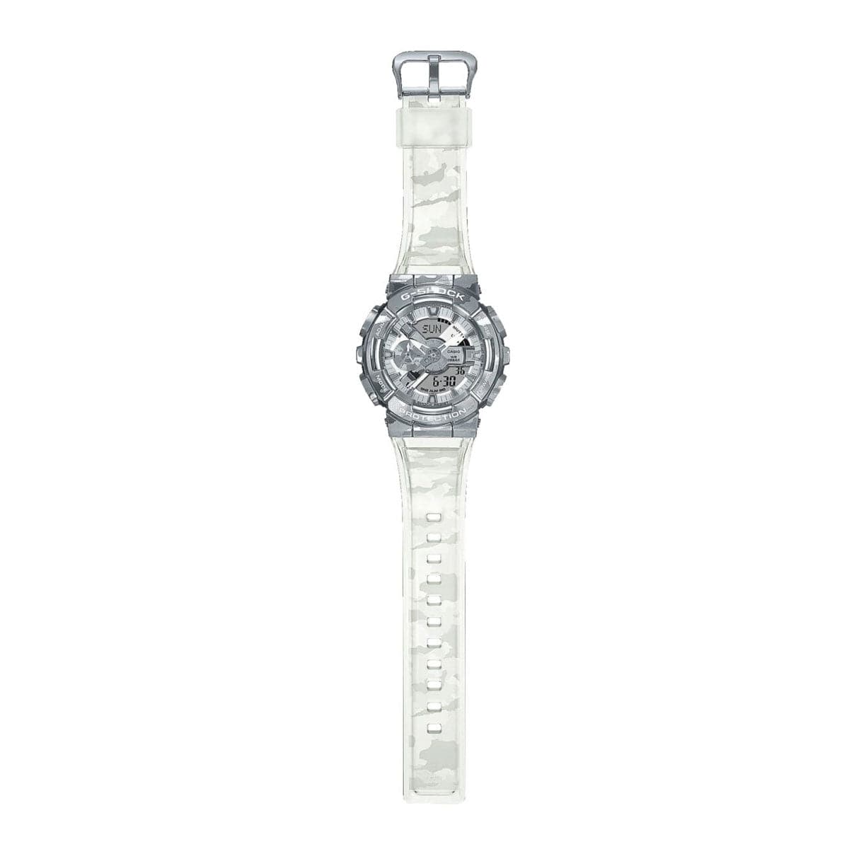 Casio G-Shock GM-110SCM-1AER (Silber / Transparent)  - Allike Store