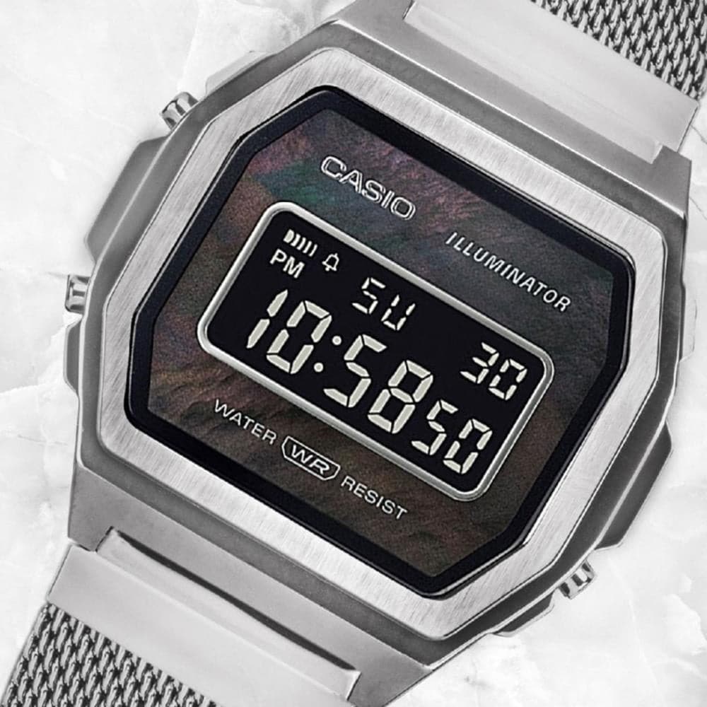 Casio Vintage A1000M-1BEF (Silber) - Allike Store