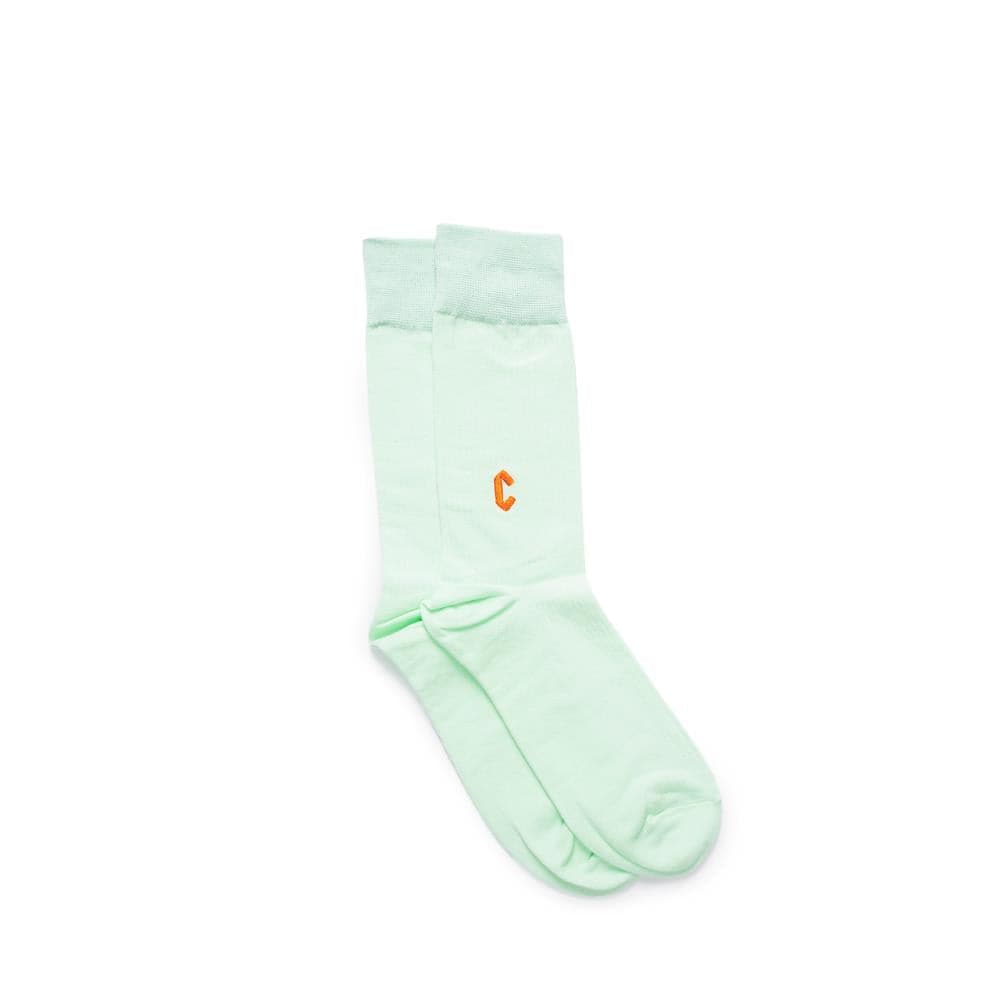 Chrystie NYC Casual C Logo Socks (Minze) - Allike Store