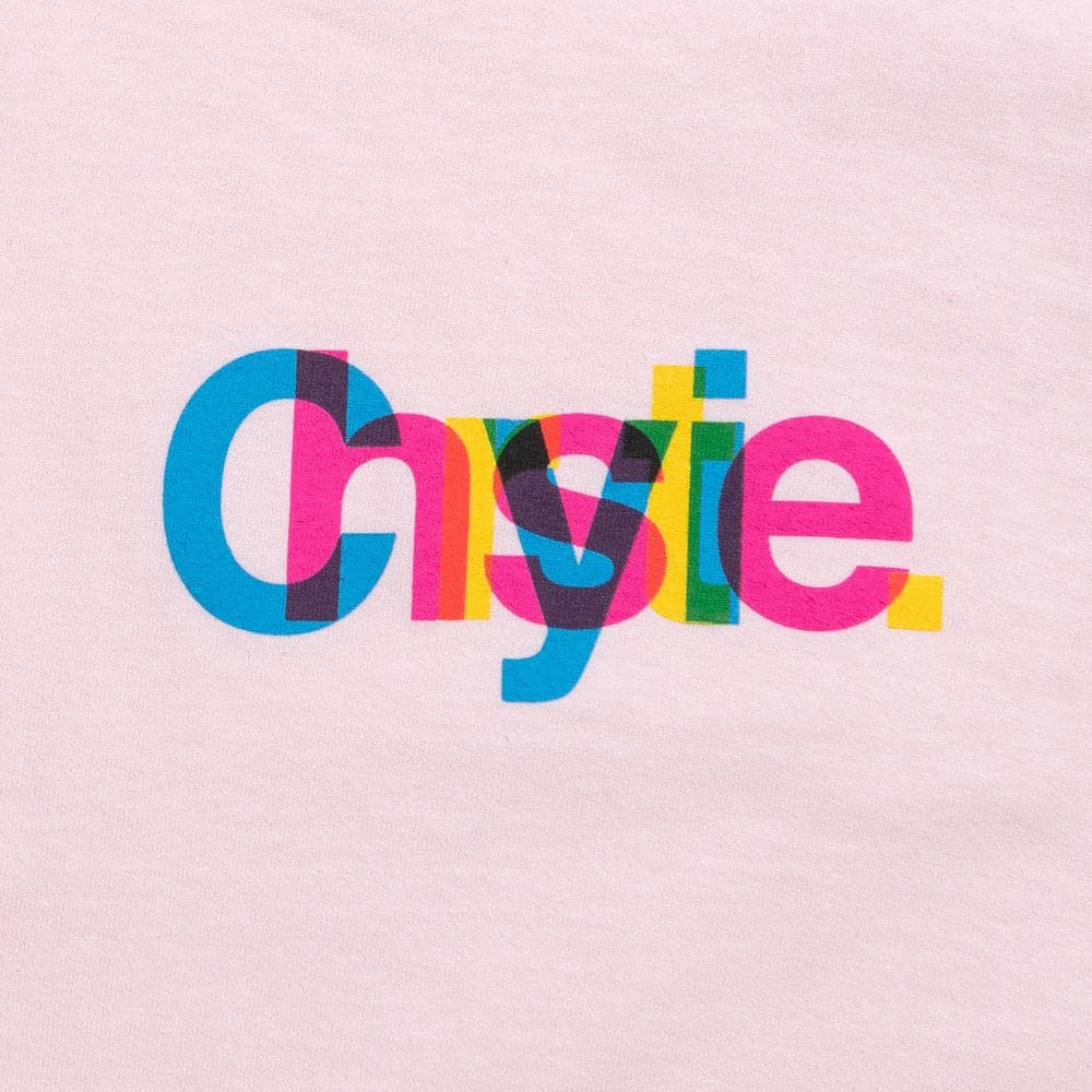 Chrystie NYC Chrystie Massimo Logo T-Shirt (Pink) - Allike Store