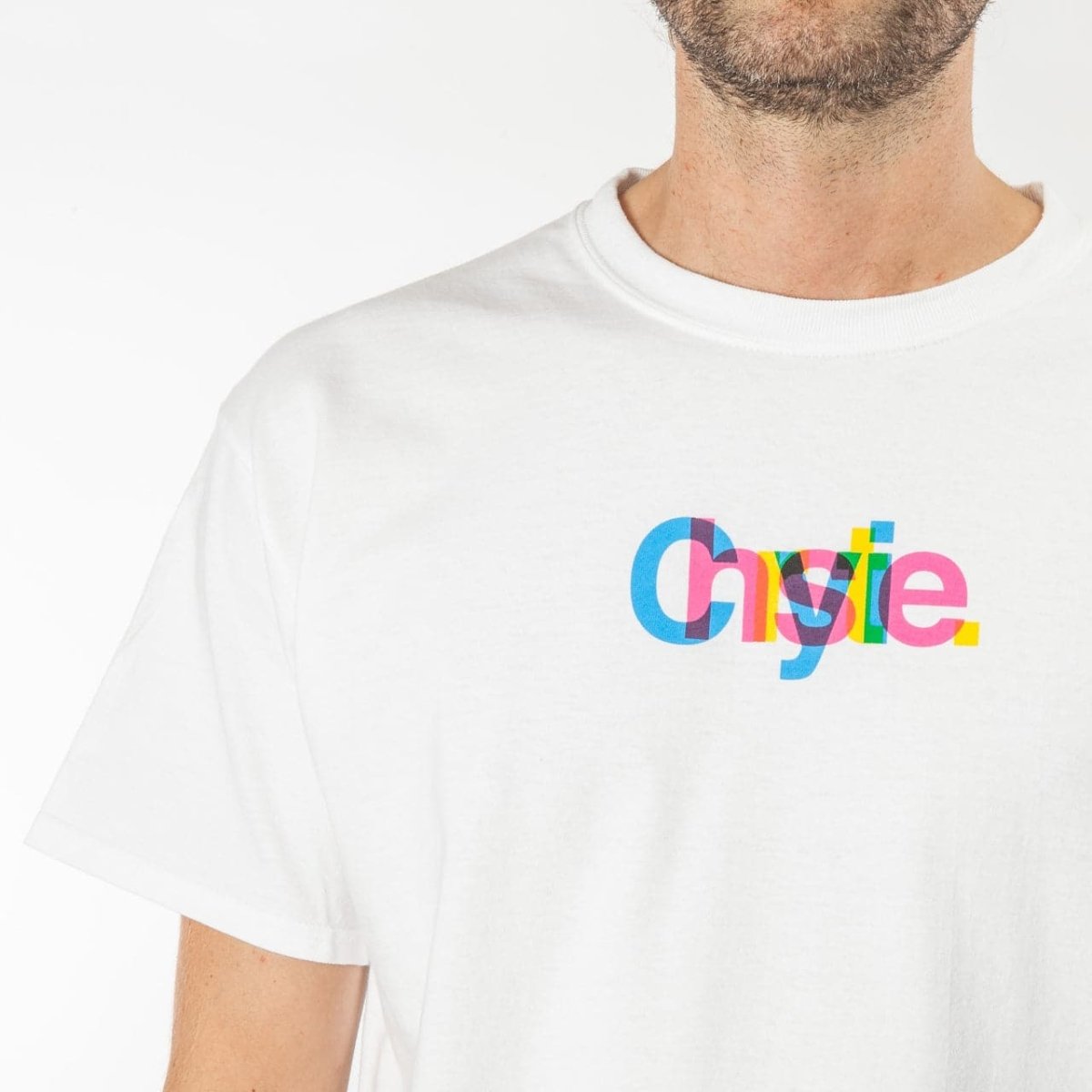 Chrystie NYC Chrystie Massimo Logo T-Shirt (Weiß) - Allike Store