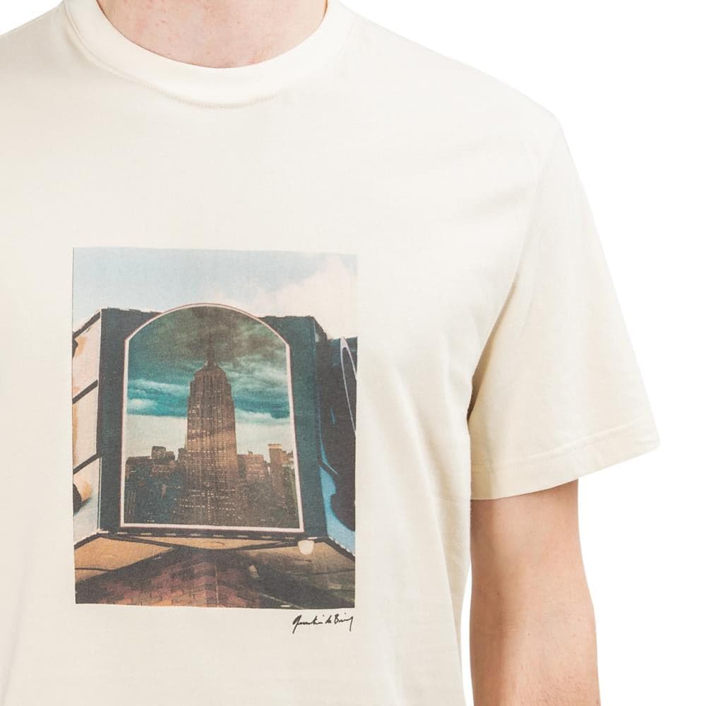 Chrystie NYC Quentin De Briey Photo T-Shirt (Creme) - Allike Store