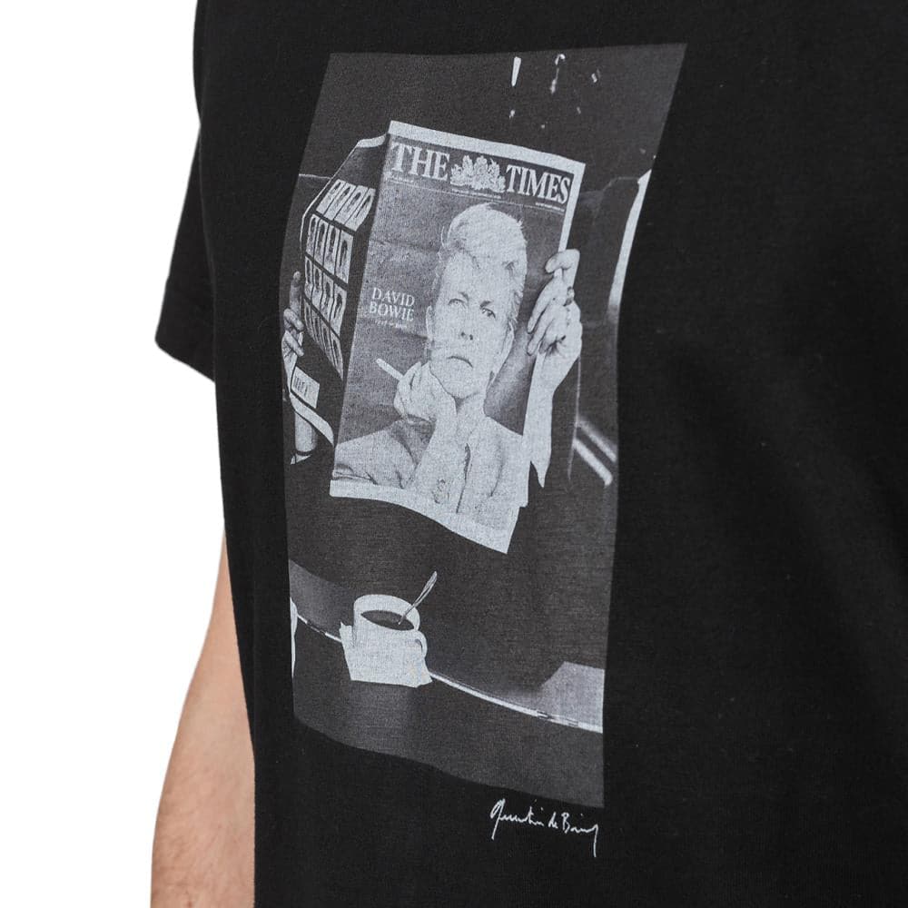 Chrystie NYC Quentin De Briey Photo T-Shirt (Schwarz) - Allike Store