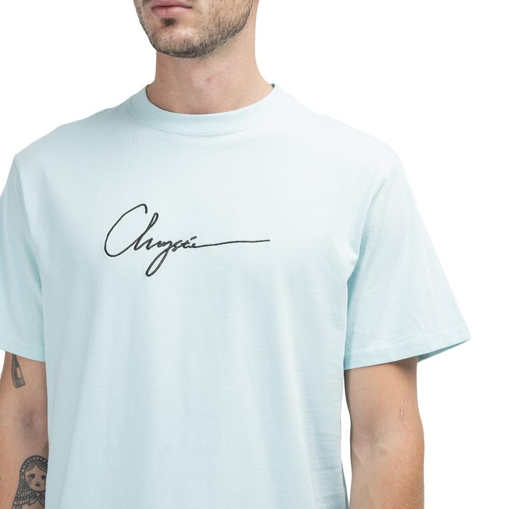 Chrystie NYC Script Logo T-Shirt (Mint) - Allike Store