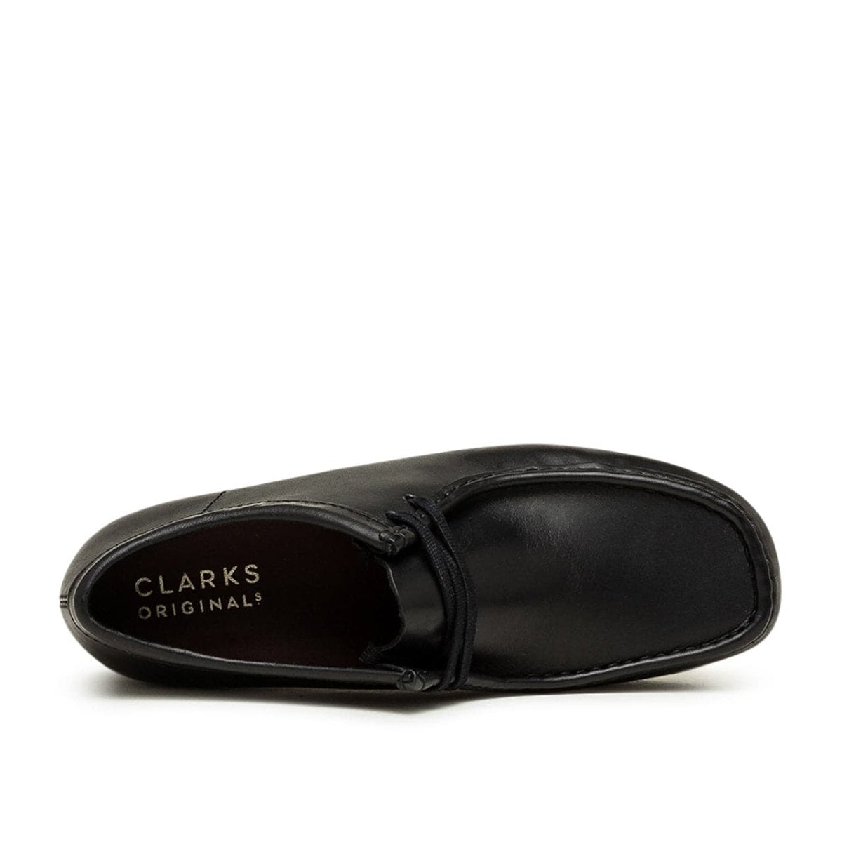 Clarks Originals Wallabee Boot Black Leather (Schwarz) - Allike Store