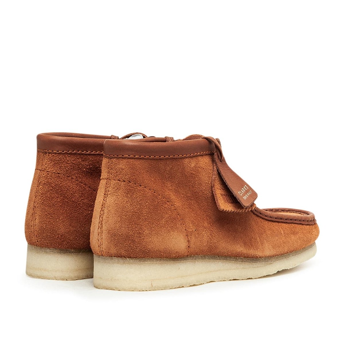 Clarks Originals Wallabee Boot Tan Hairy Suede (Braun) - Allike Store