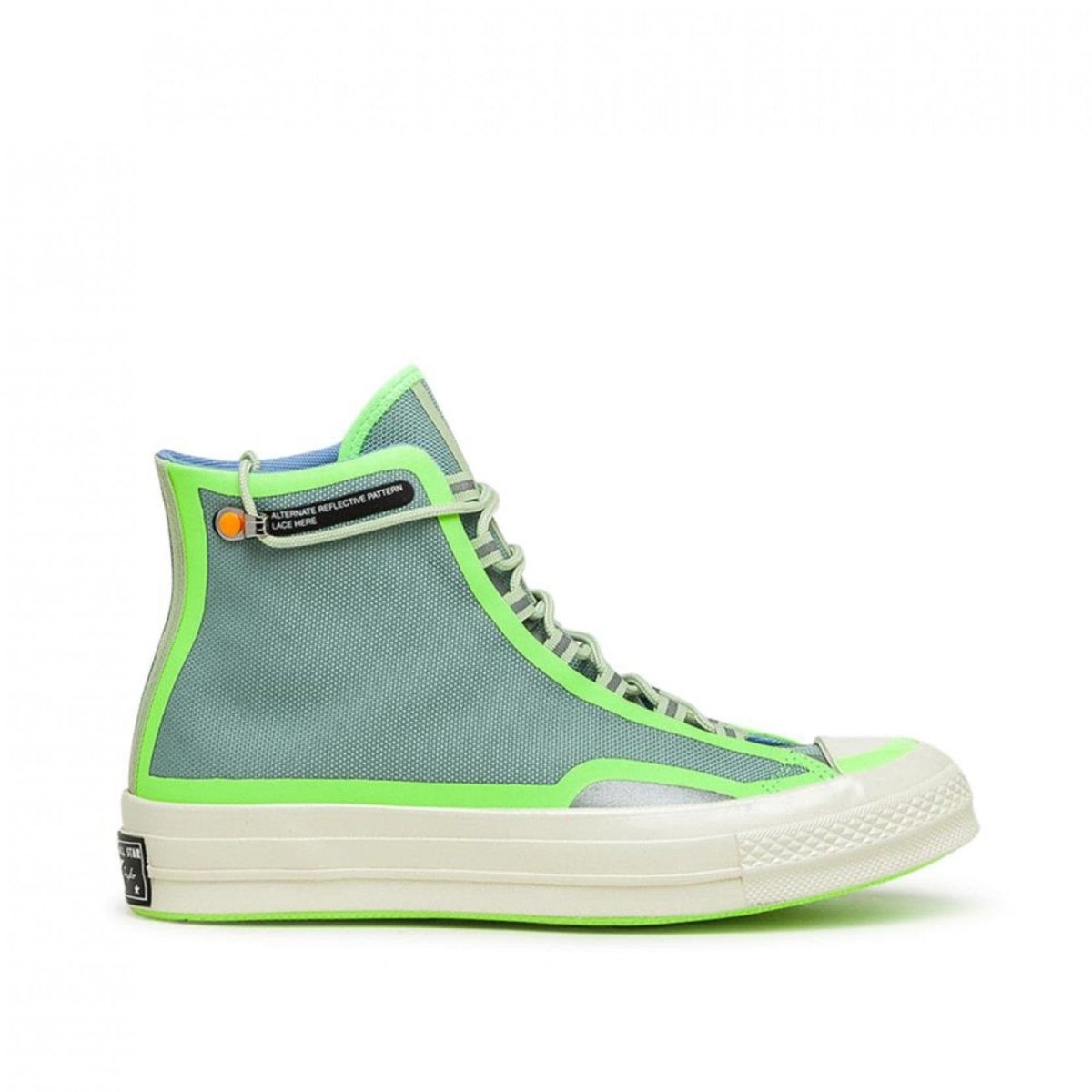 Converse Chuck 70 Hi Seam Tape (Grün / Neongrün) - Allike Store