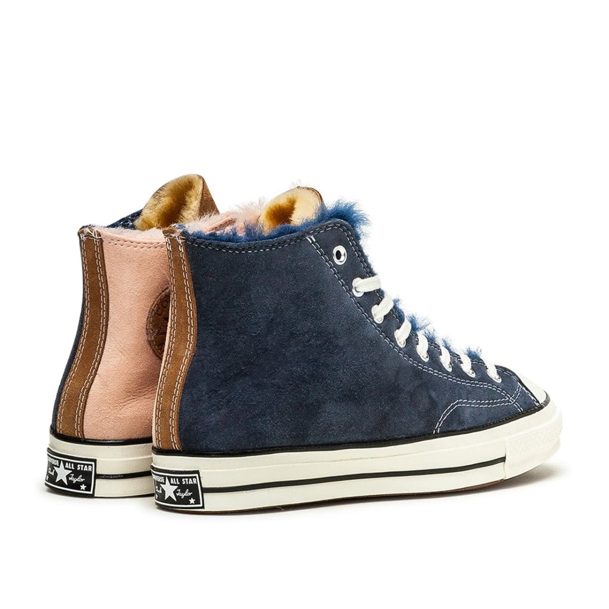Converse Chuck 70 Hi 'Shearling' (Navy / Rosa / Braun) - Allike Store