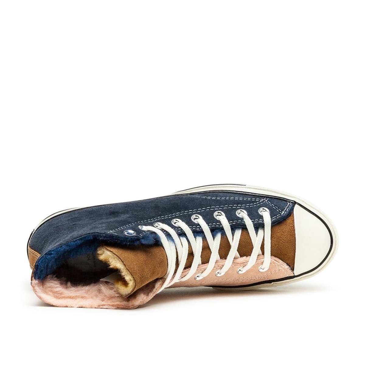 Converse Chuck 70 Hi 'Shearling' (Navy / Rosa / Braun) - Allike Store