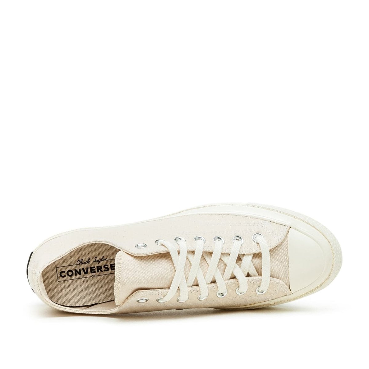 Converse Chuck 70 OX Low (Hellbeige / Schwarz) - Allike Store