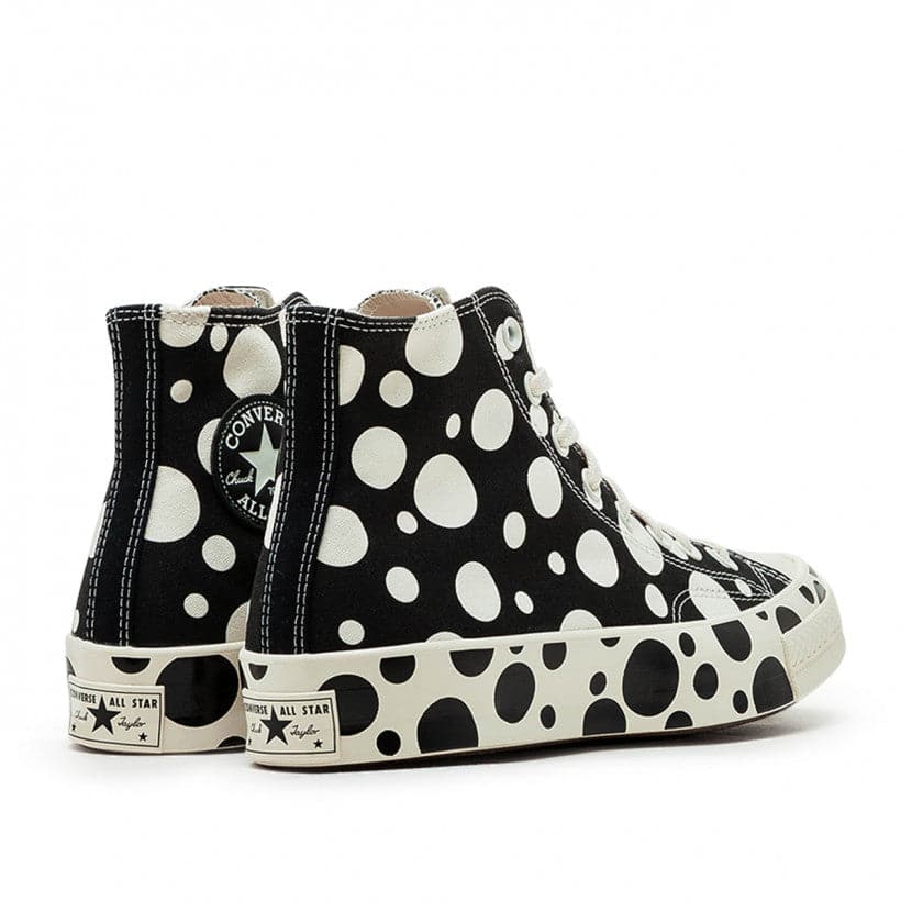 Converse Chuck Taylor all Star '70 HI polka dot (Schwarz / Weiss) - Allike Store