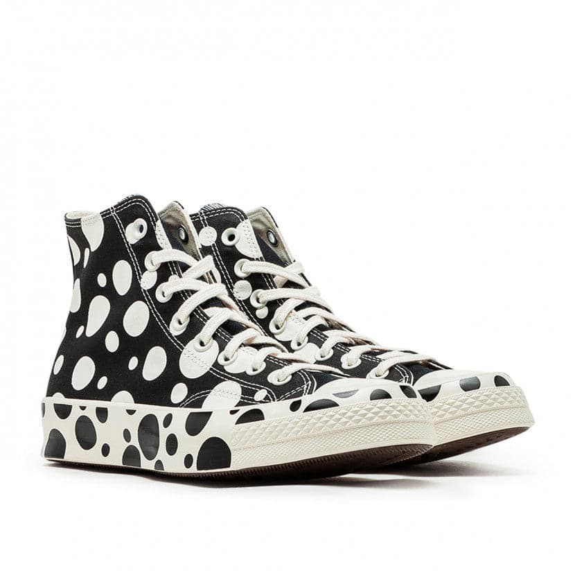 Converse Chuck Taylor all Star '70 HI polka dot (Schwarz / Weiss) - Allike Store