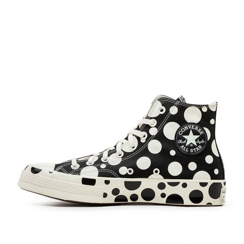 Converse Chuck Taylor all Star '70 HI polka dot (Schwarz / Weiss) - Allike Store