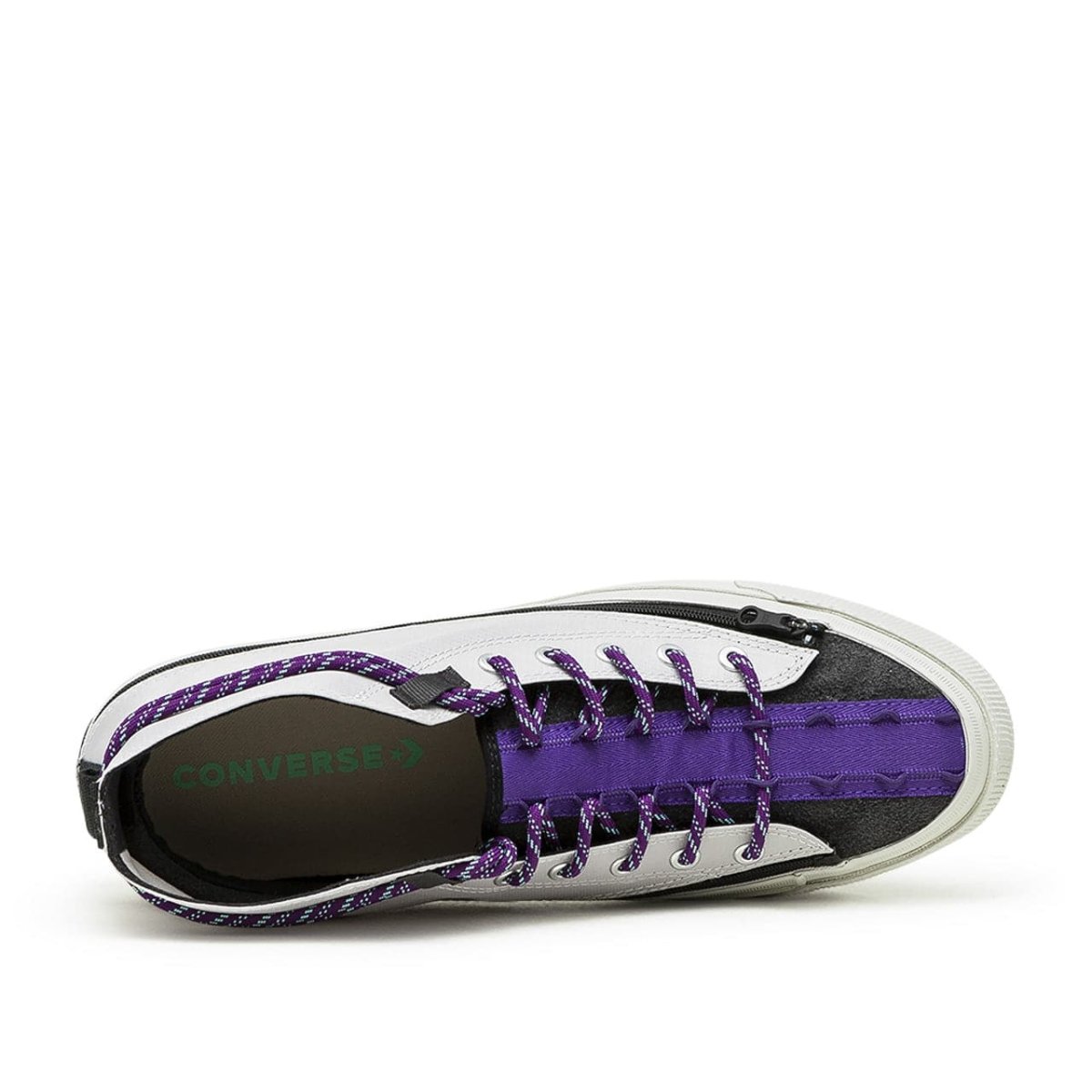 Converse Deck Star Zip Mid (Lila / Schwarz) - Allike Store