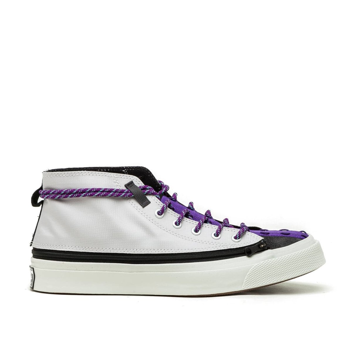 Converse Deck Star Zip Mid (Lila / Schwarz) - Allike Store