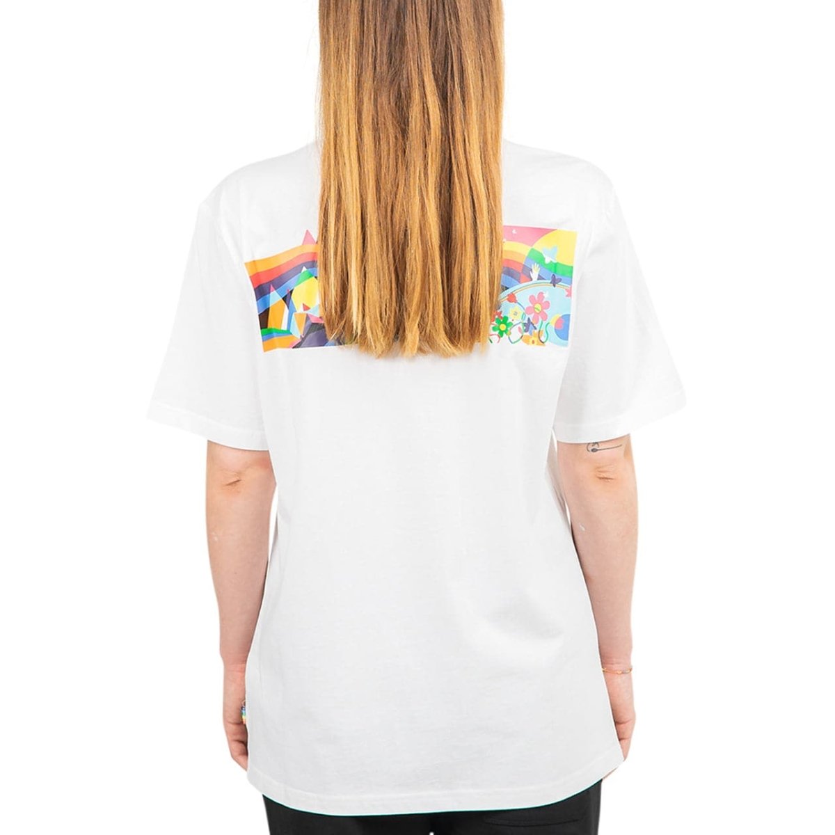 Converse Find your pride Grafik T-Shirt (Weiß) - Allike Store