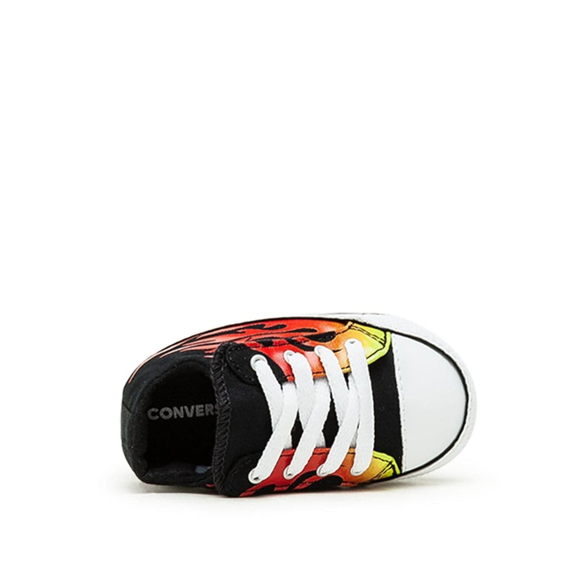 Converse Kids Archive Flames Chuck All-Star Cribster Mid (Schwarz / Weiß / Rot) - Allike Store