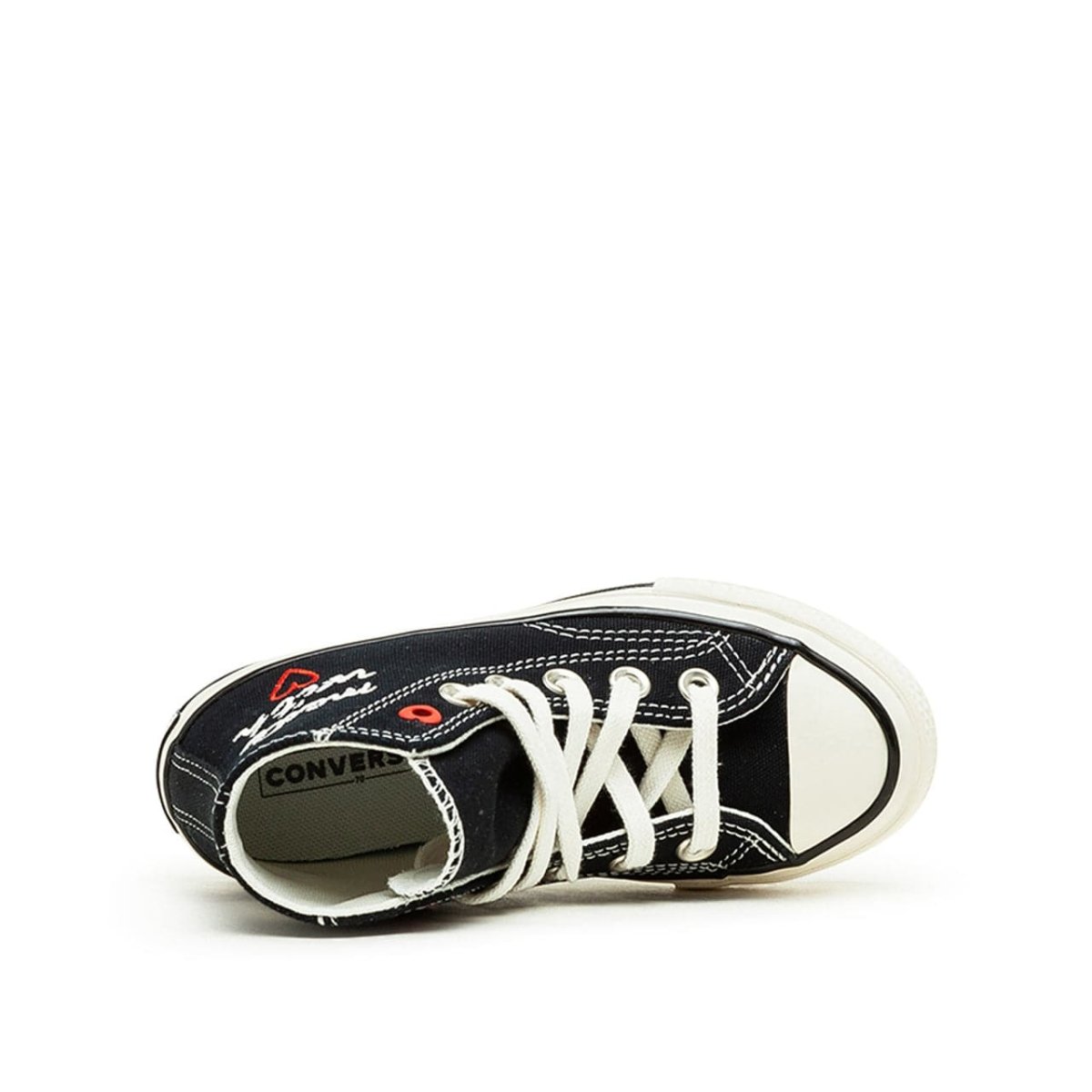 Converse Kids Chuck 70 Hi 'Valentines Day' (Schwarz / Weiß) - Allike Store