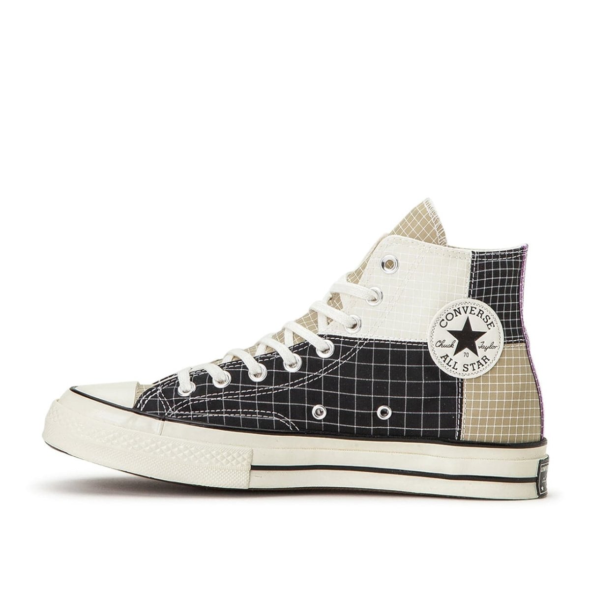 Converse Ripstop Chuck 70 Hi (Schwarz / Weiß) - Allike Store