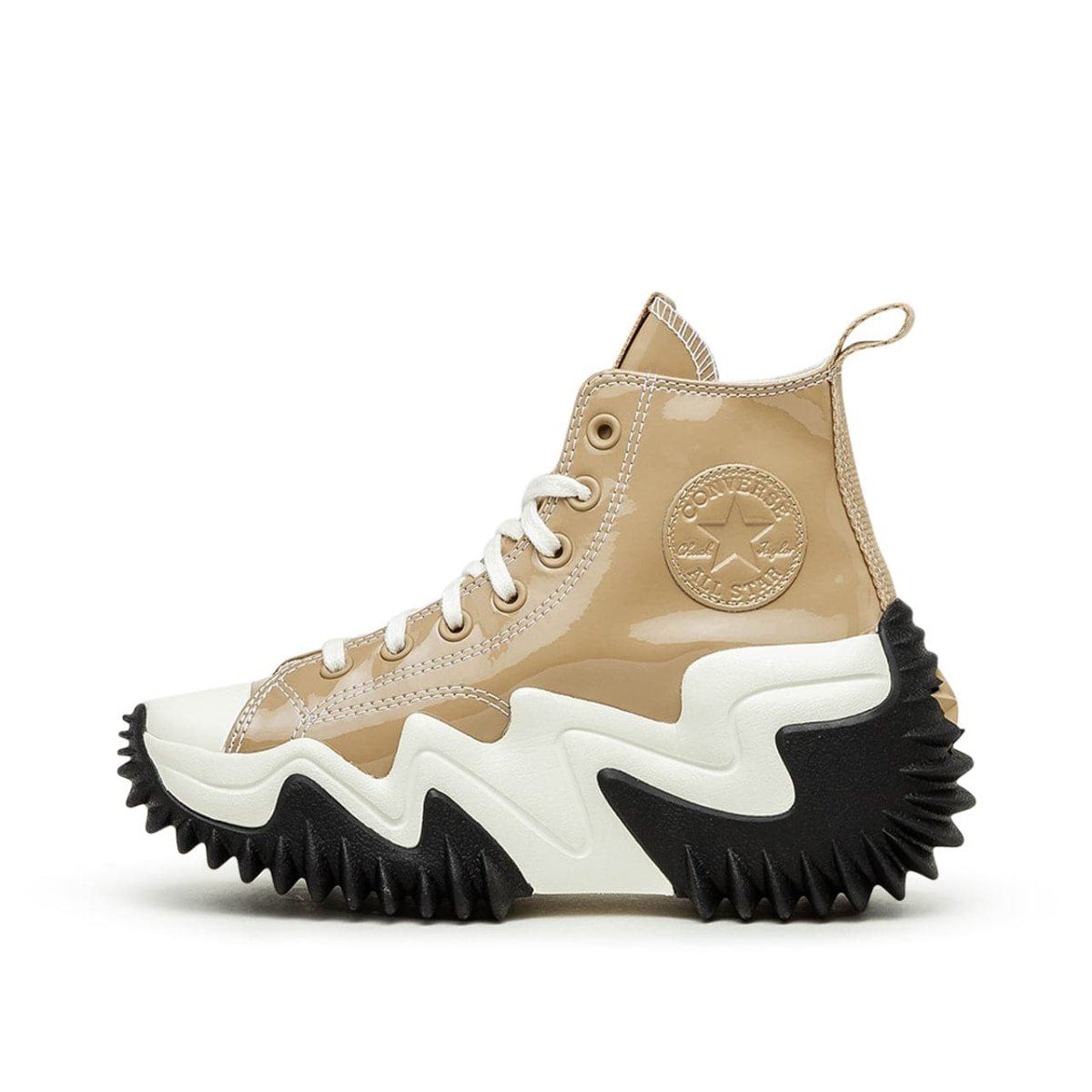 Converse Run Star Hi Motion (Khaki / Schwarz / Weiß) - Allike Store