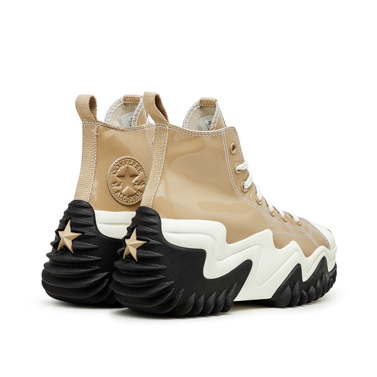 Converse Run Star Hi Motion (Khaki / Schwarz / Weiß) - Allike Store