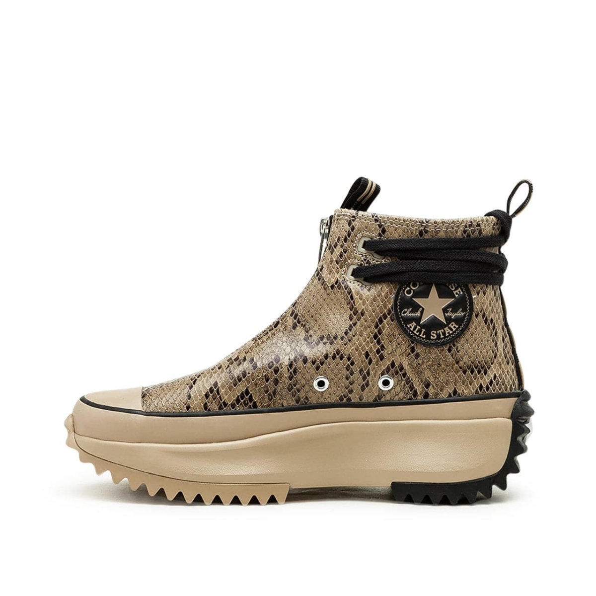 Converse Run Star Snake Hike Zip (Braun / Schwarz) - Allike Store
