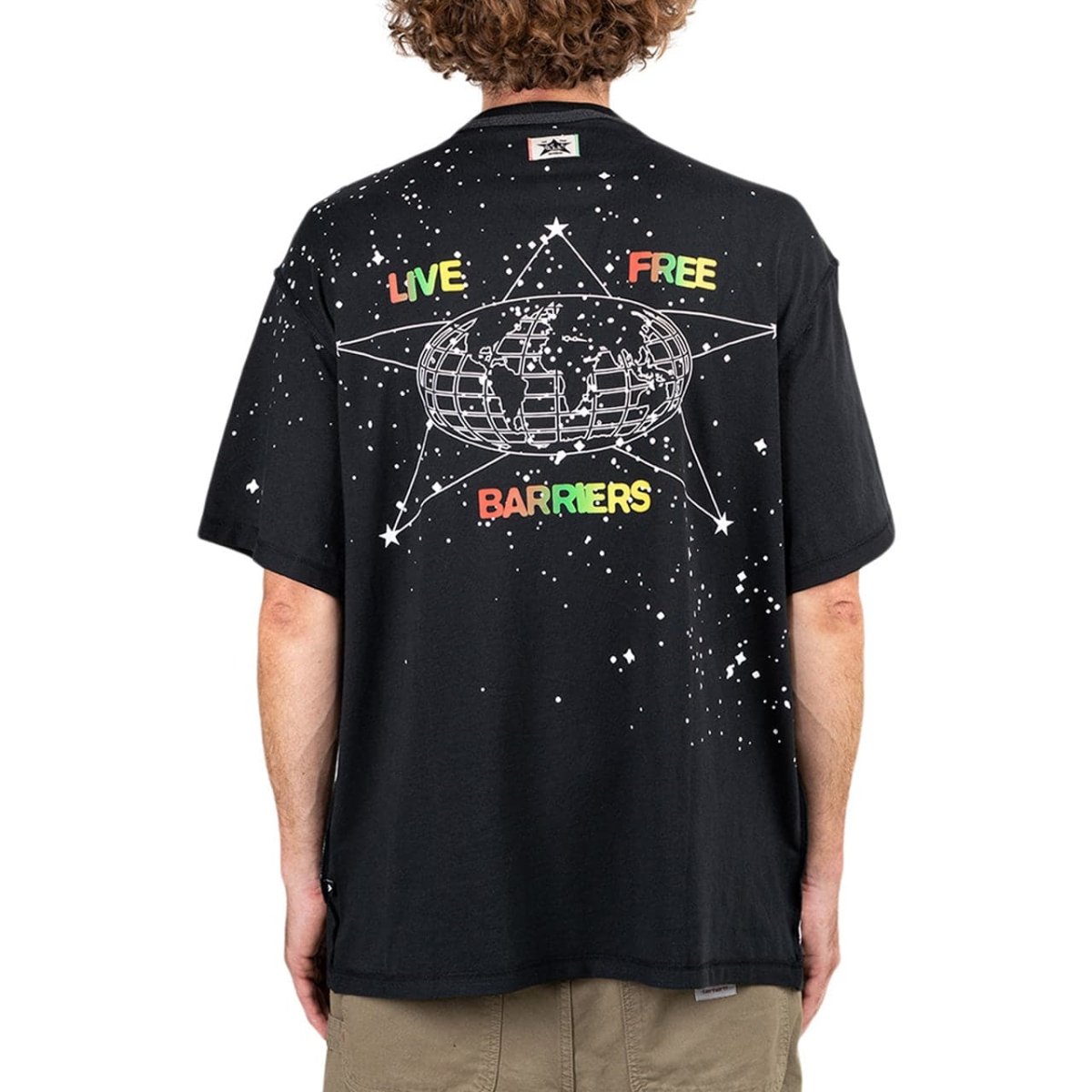 Converse x Barriers Court Ready Crossover Tee (Schwarz) - Allike Store