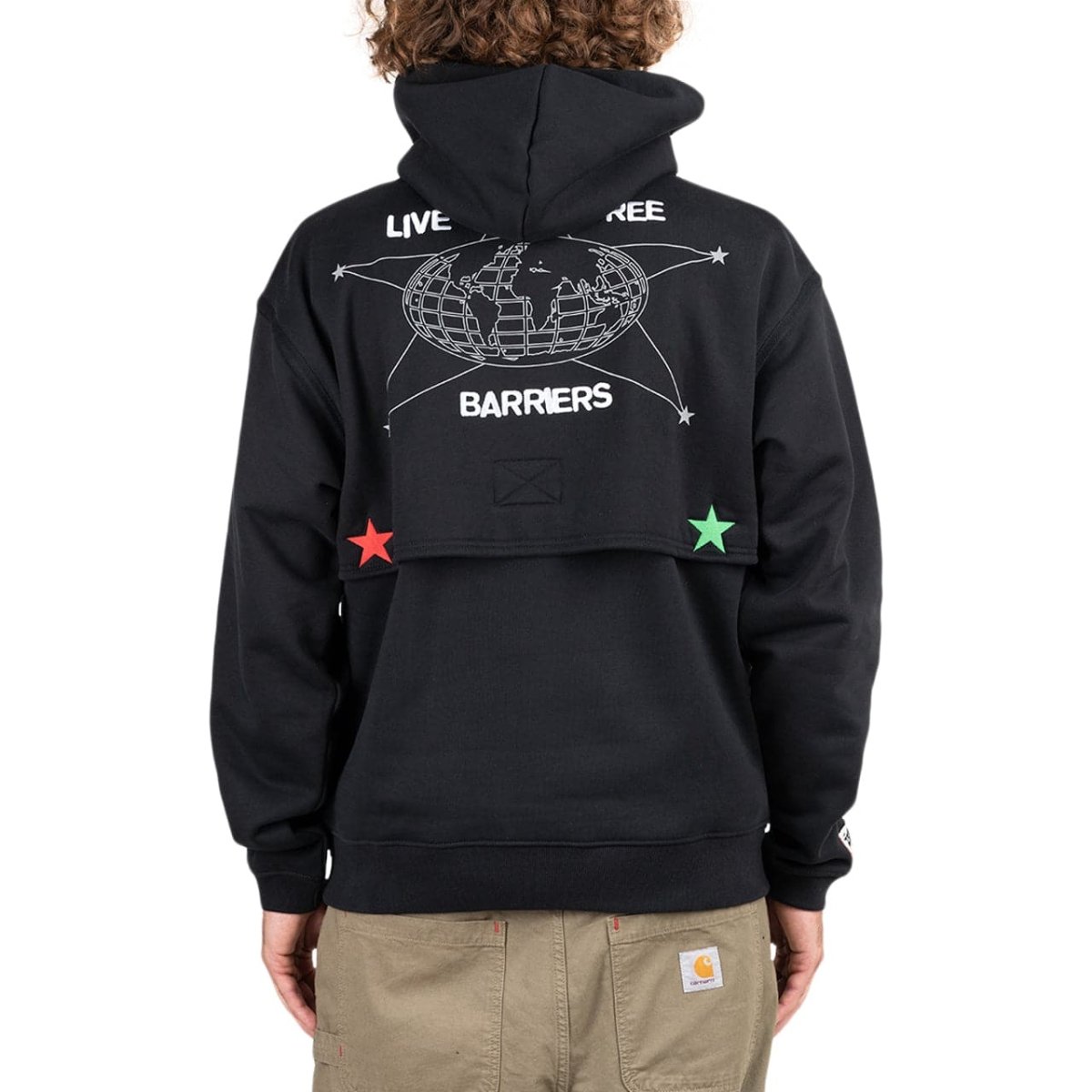 Converse x Barriers Court Ready PO Hoodie (Schwarz) - Allike Store