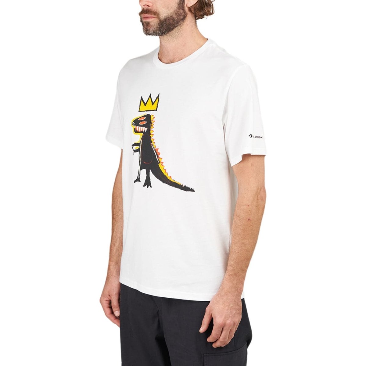 Converse x Basquiat Pez Dispenser T-Shirt (Weiß) - Allike Store