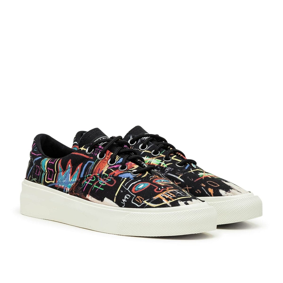 Converse x Basquiat Skid Grip OX (Schwarz / Multi) - Allike Store