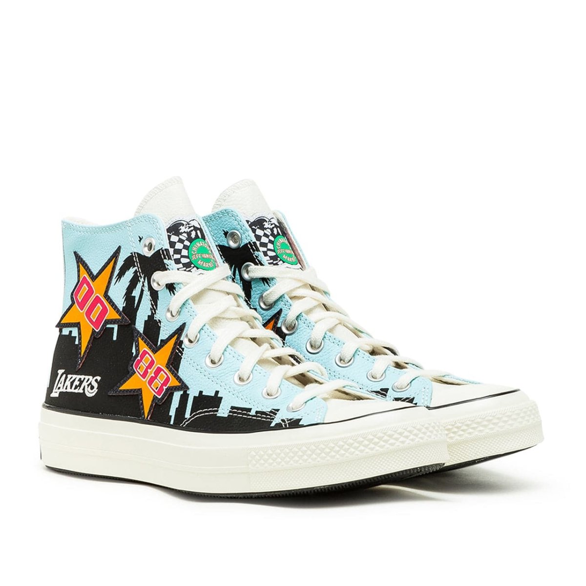 Converse x Chinatown Market 'Lakers Championship Jacket' Chuck 70 Hi (Türkis / Weiß) - Allike Store