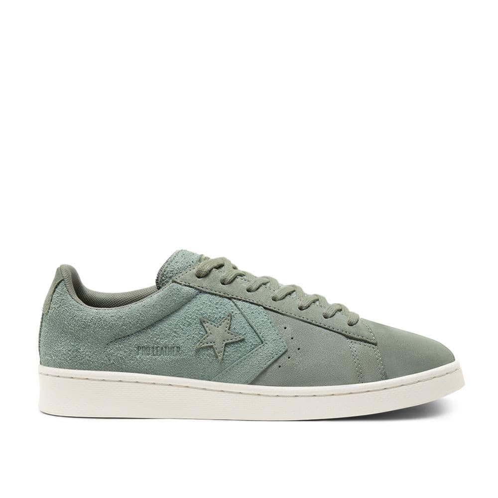 Converse x Earth Tone Suede Pro Leather OX (Blassgrün) 167889C