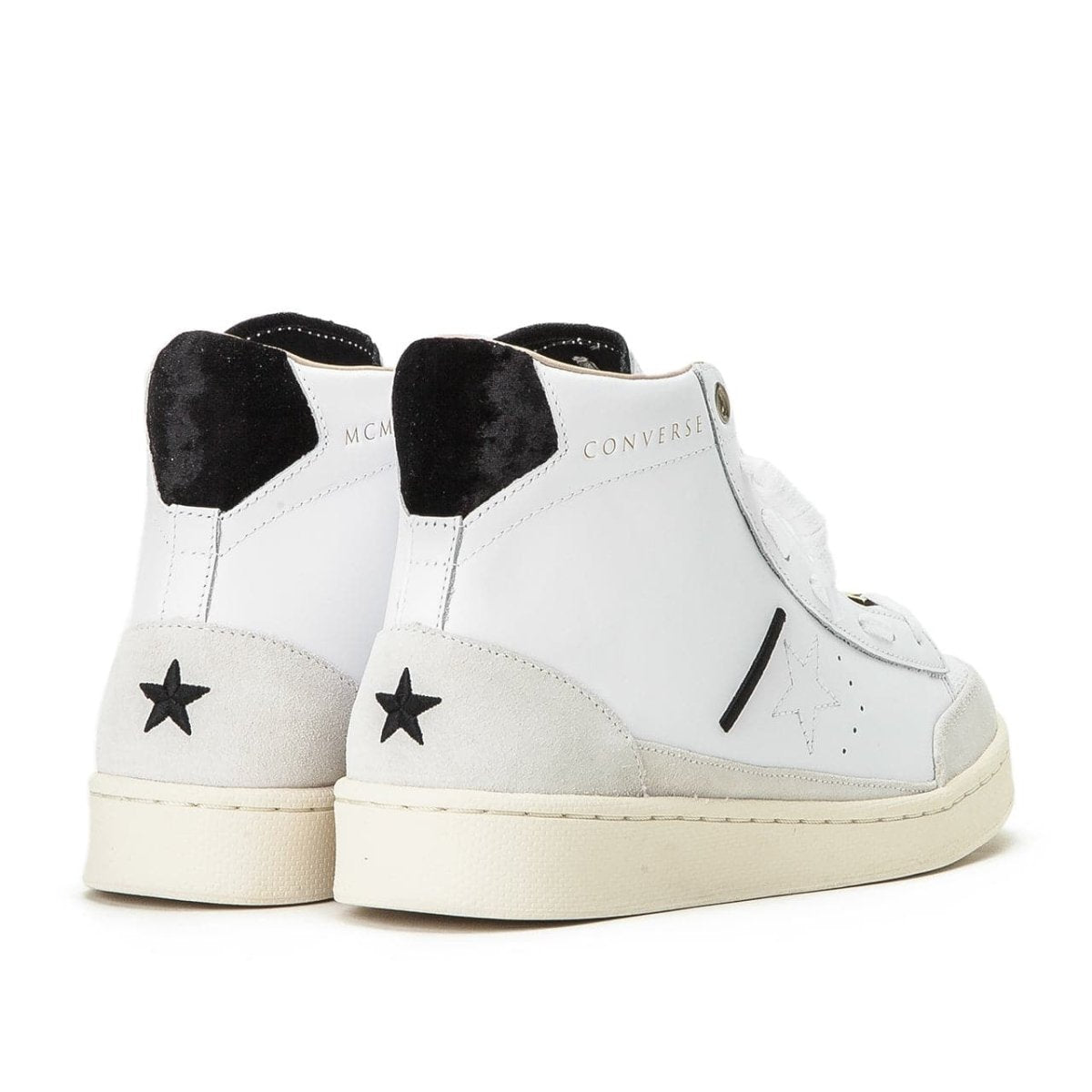Converse x IBN Jasper Pro Leather Mid (Weiß) - Allike Store