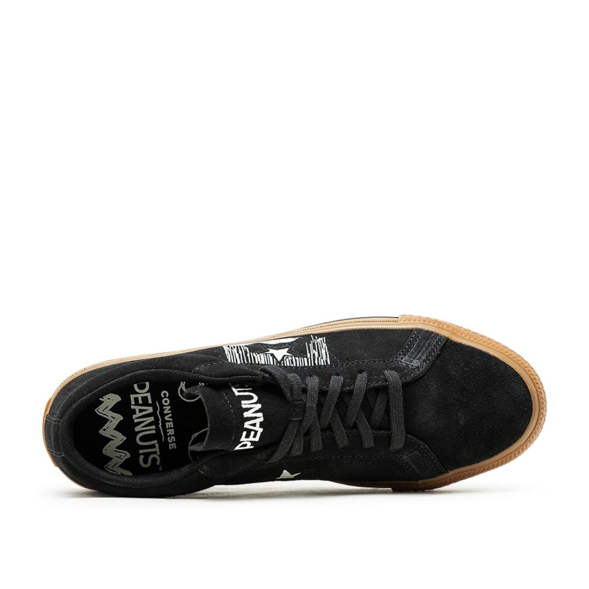 Converse x Peanuts One Star (Schwarz / Gum) - Allike Store